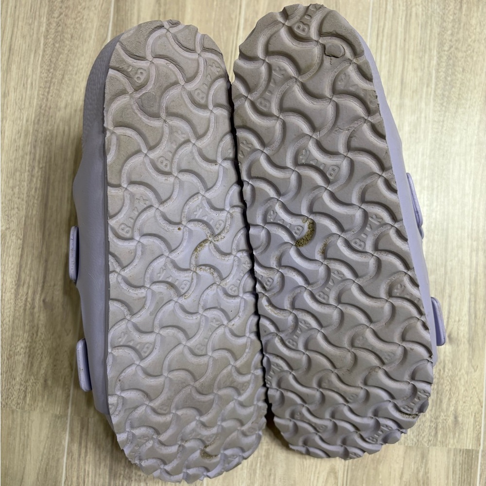 Birkenstock Arizona Eva Women's Purple Fog Lavender Sandals - Picture 6 of 7